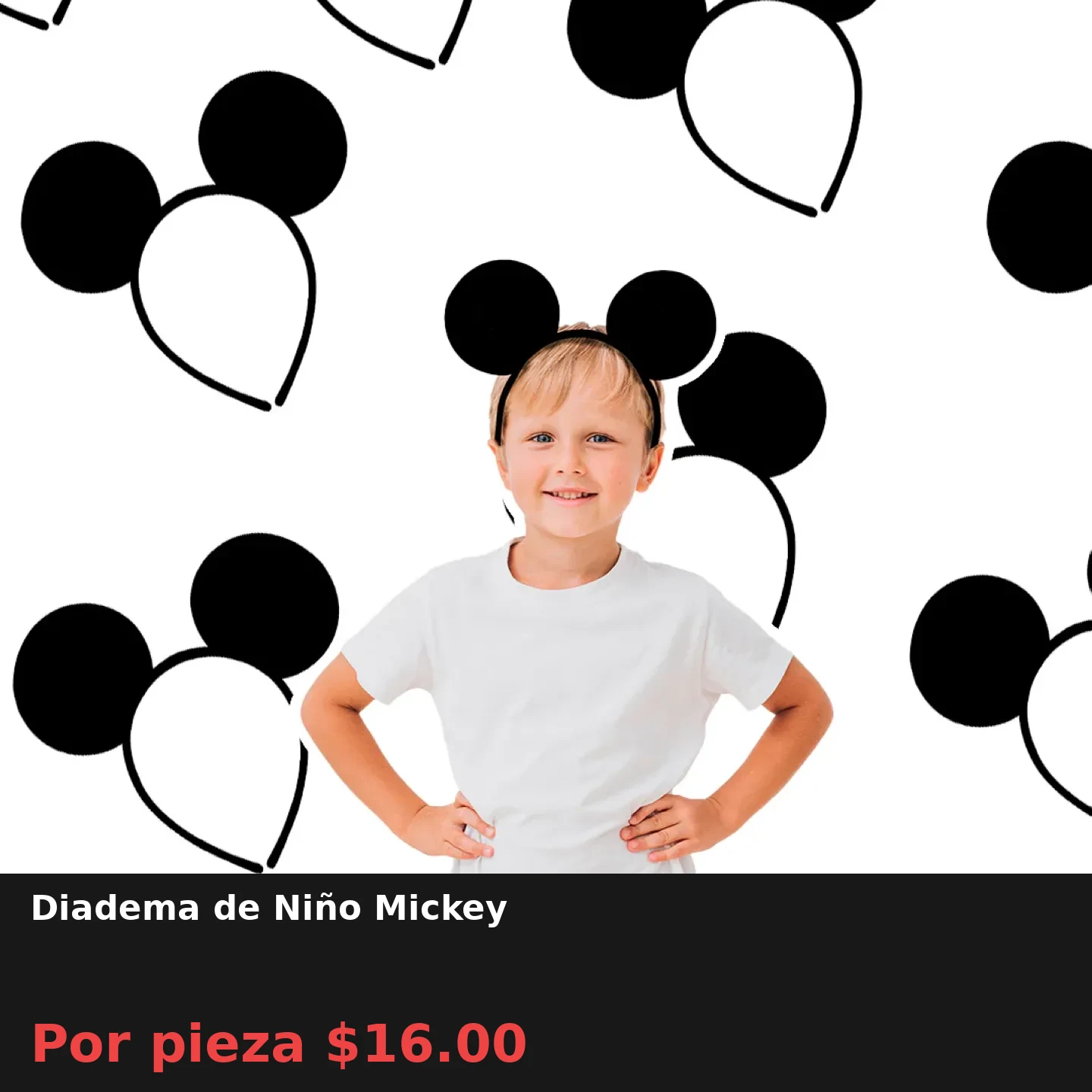 Diadema de Niño Mickey