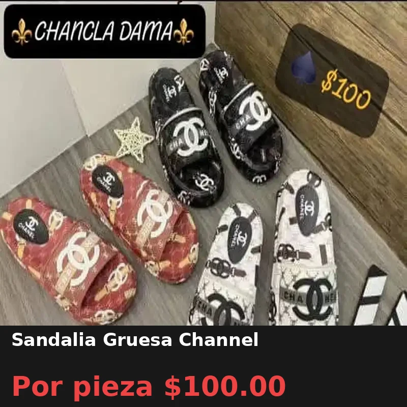 Sandalia Gruesa Channel