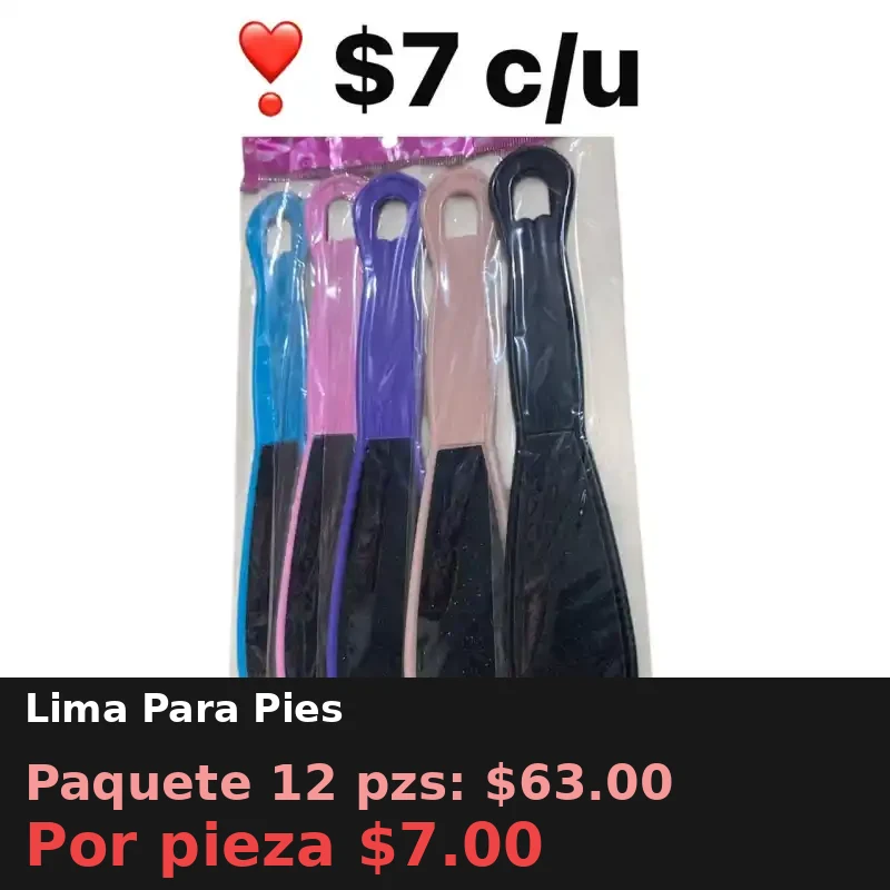 Lima Para Pies
