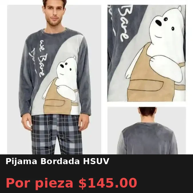 Pijama Bordada HSUV