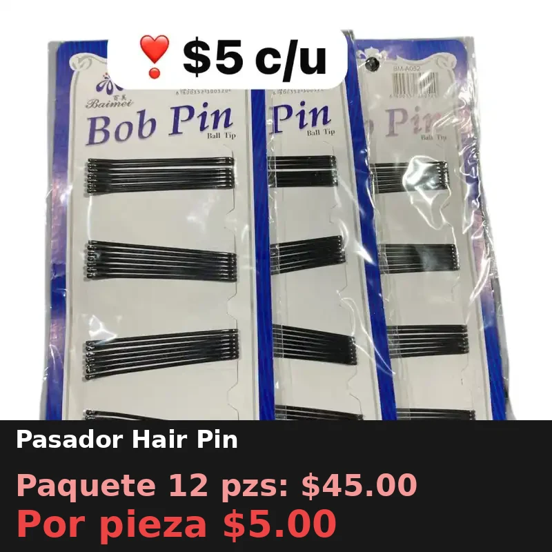 Pasador Hair Pin