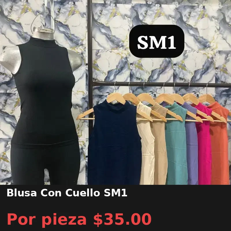 Blusa Con Cuello SM1