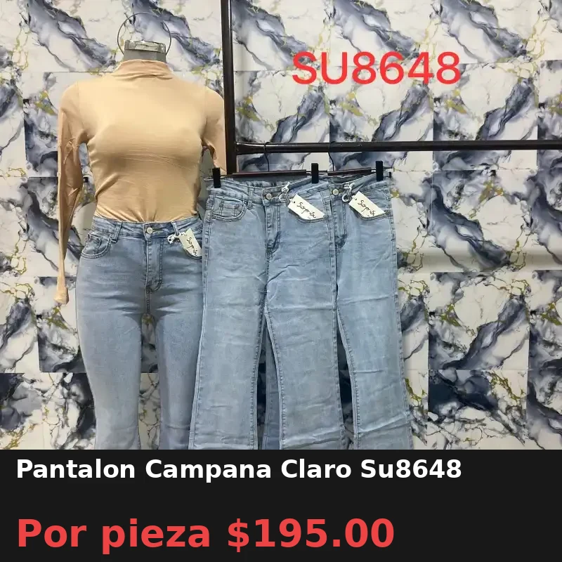 Pantalon Campana Claro Su8648