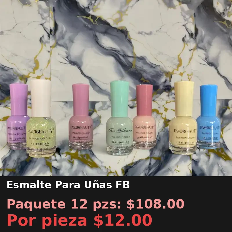Esmalte Para Uñas FB