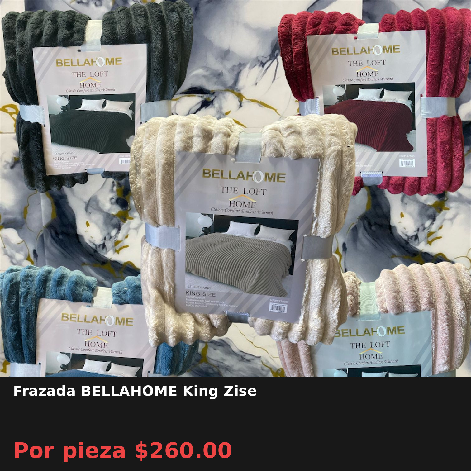 Frazada BELLAHOME King Zise