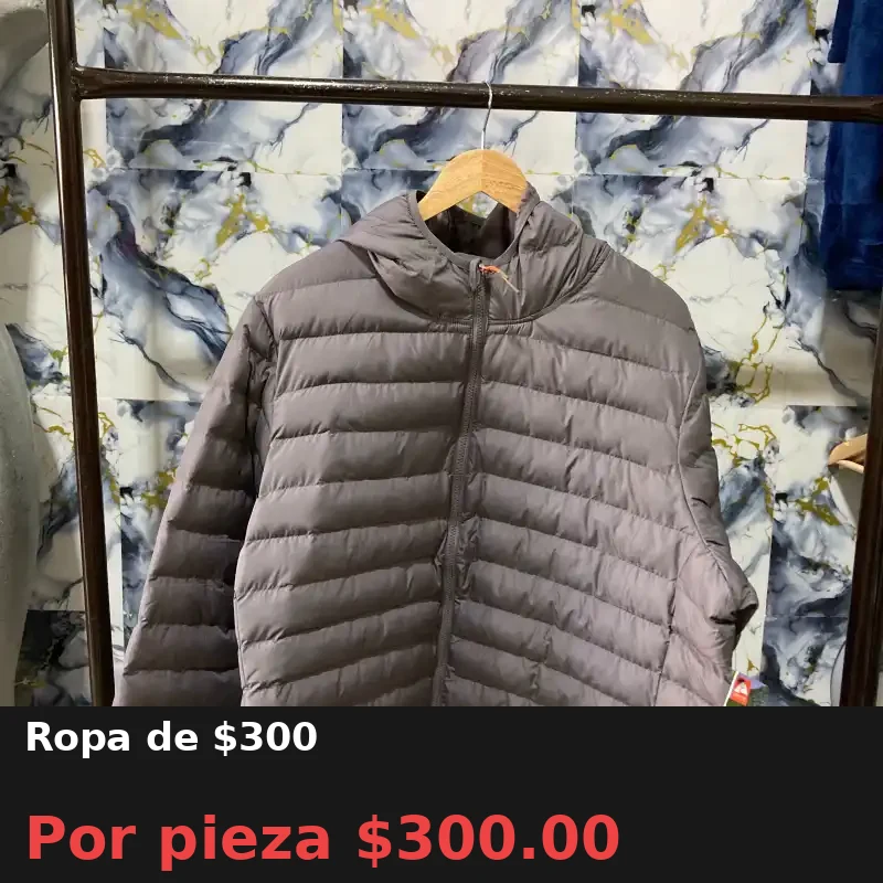 Ropa de $300