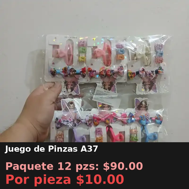 Juego de Pinzas A37