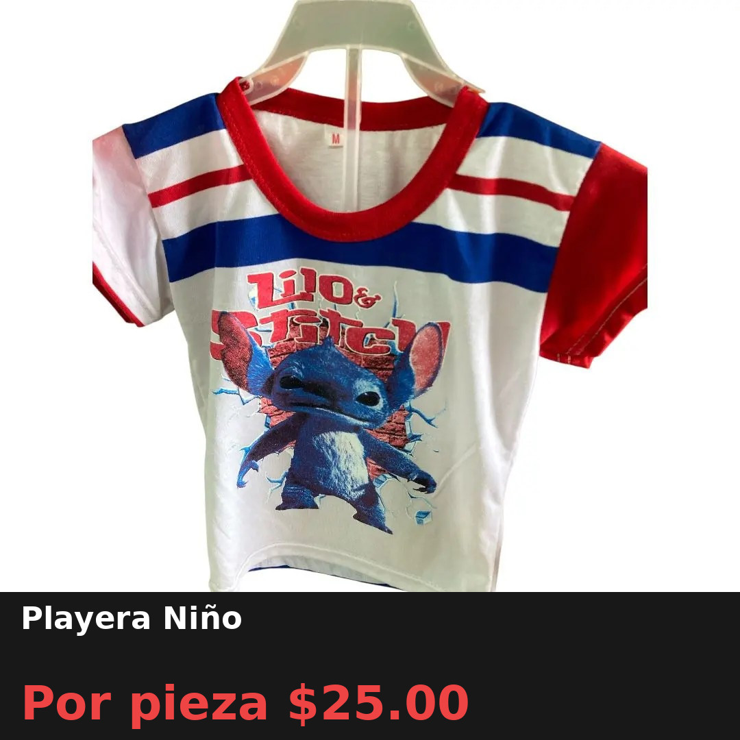 Playera Niño
