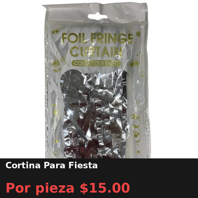 Cortina Para Fiesta