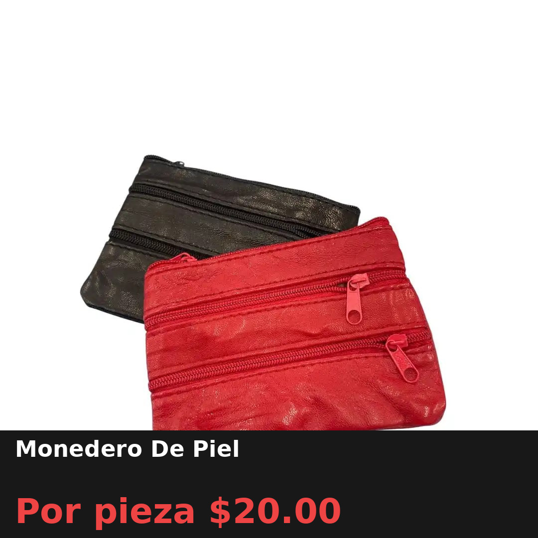 Monedero De Piel