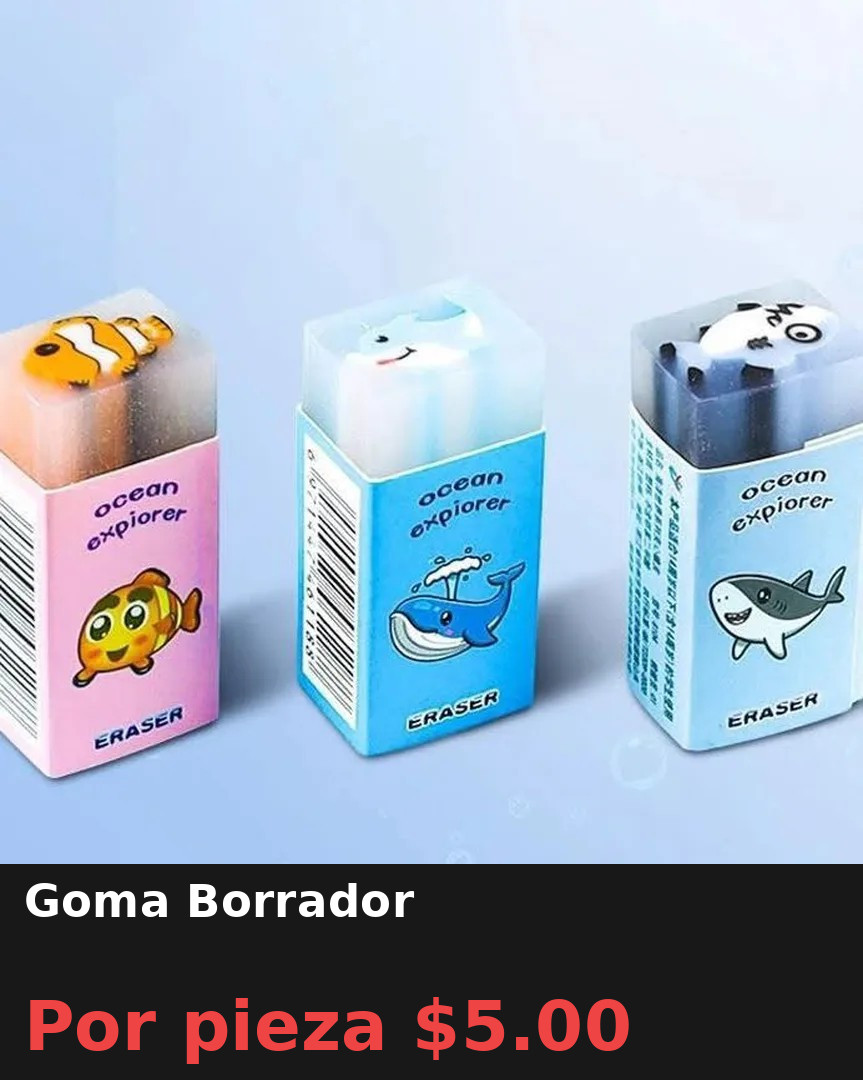 Goma Borrador