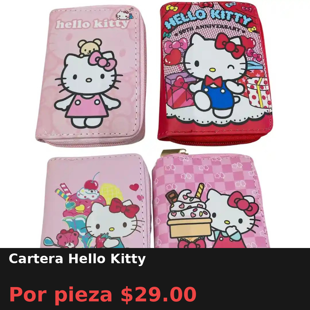 Cartera Hello Kitty