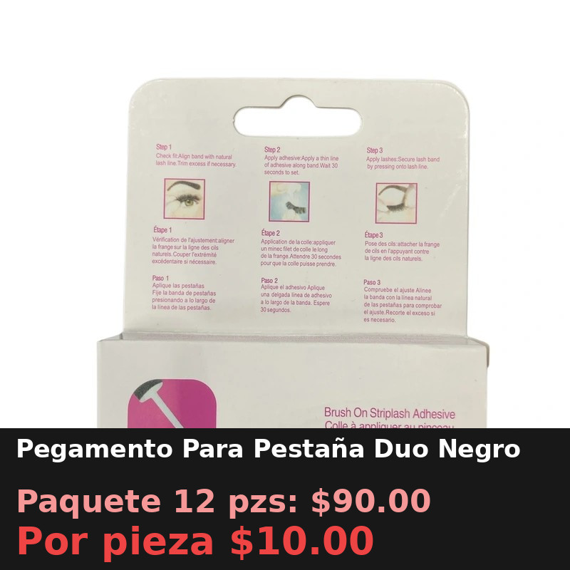 Pegamento Para Pestaña Duo Negro