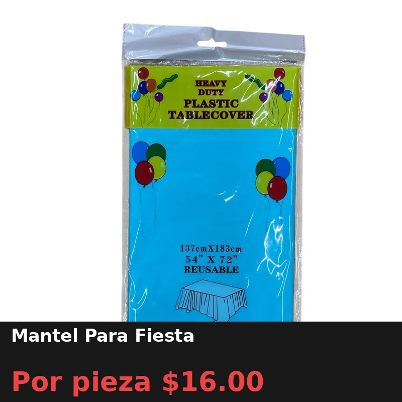 Mantel Para Fiesta