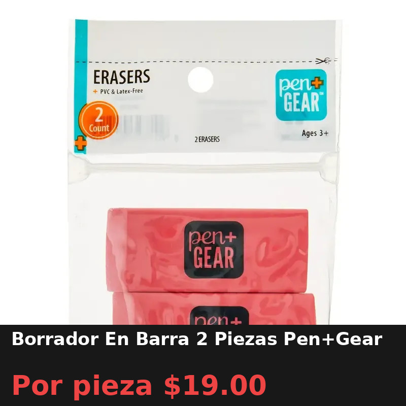 Borrador En Barra 2 Piezas Pen+Gear