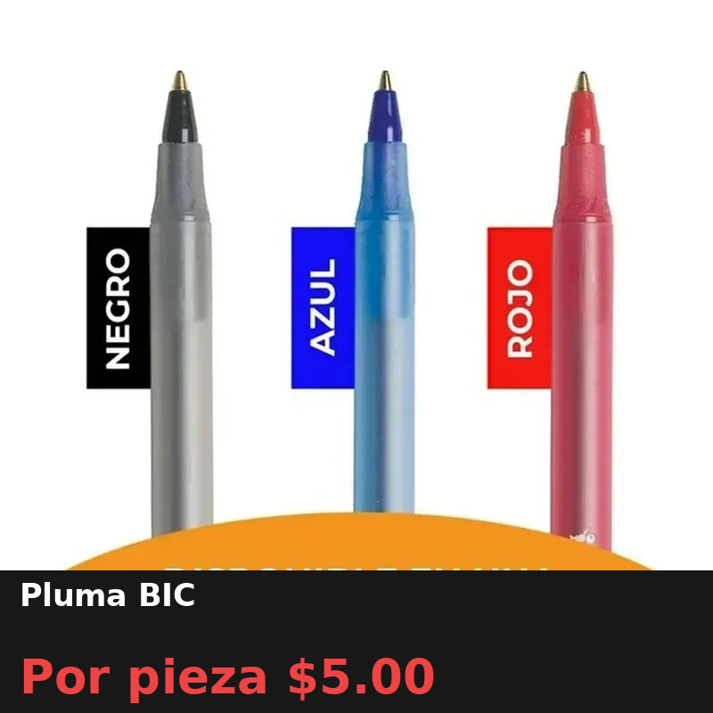 Pluma BIC