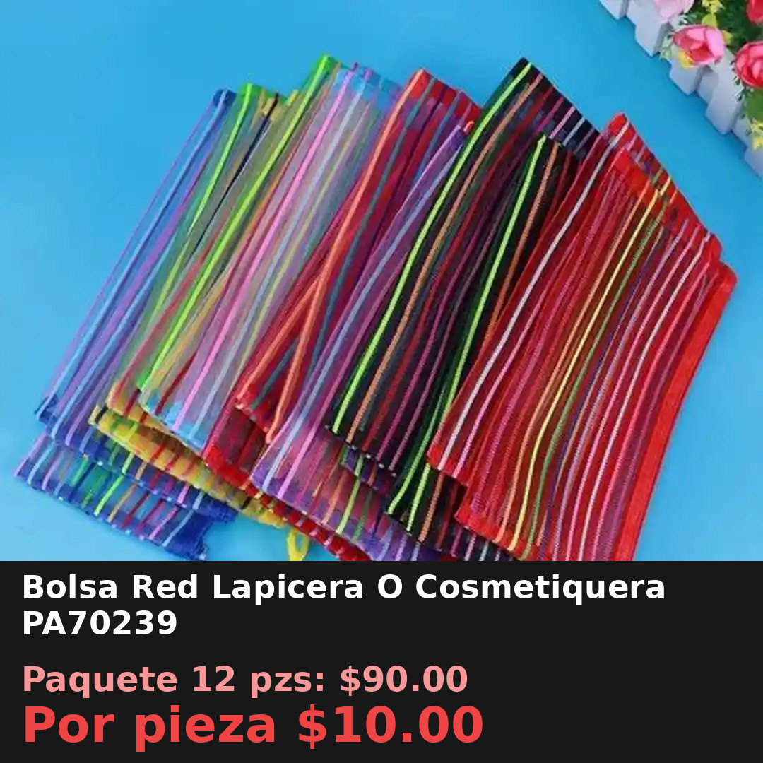 Bolsa Red Lapicera O Cosmetiquera PA70239