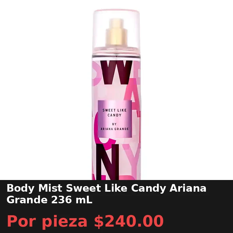 Body Mist Sweet Like Candy Ariana Grande 236 mL