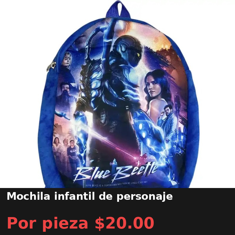 Mochila infantil de personaje