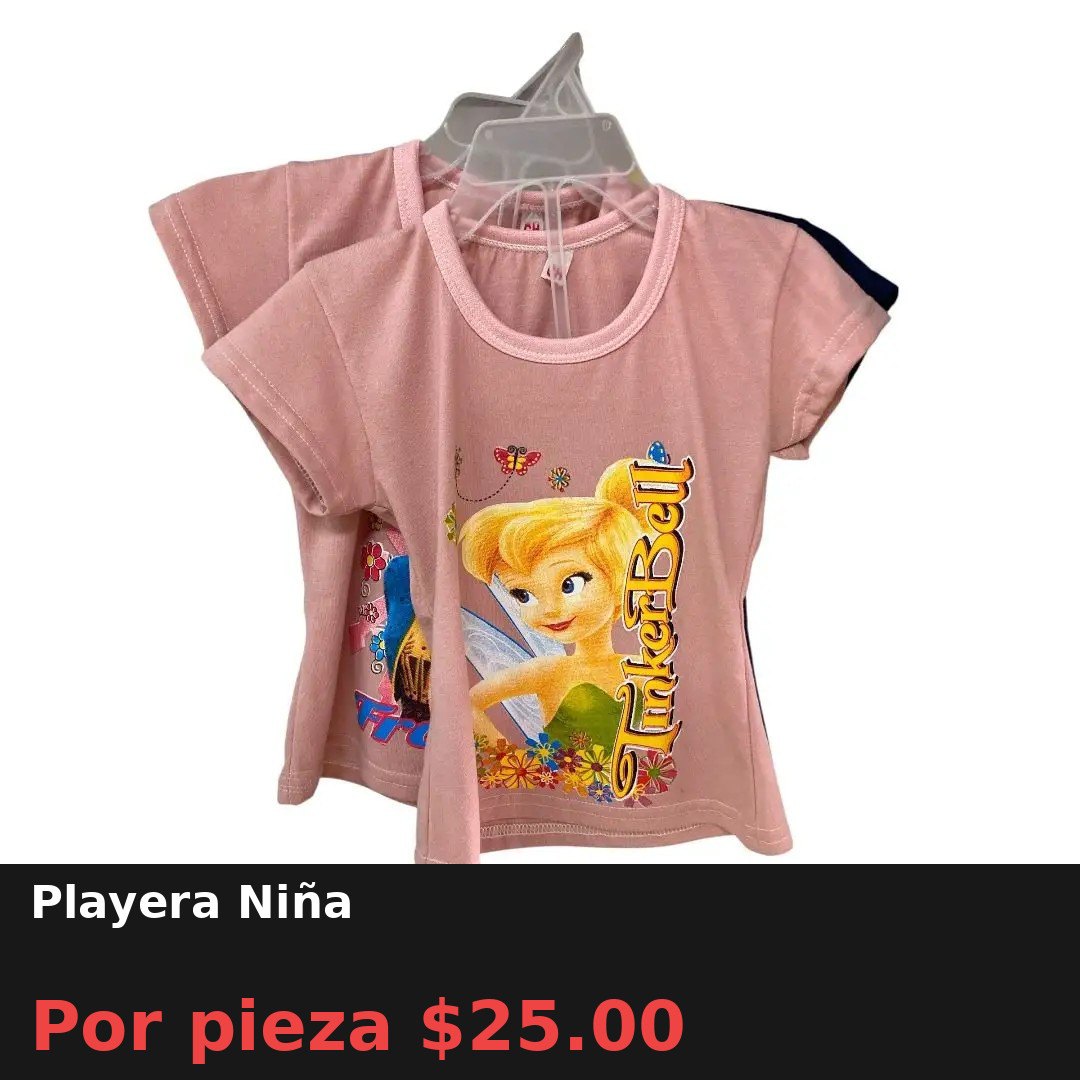 Playera Niña