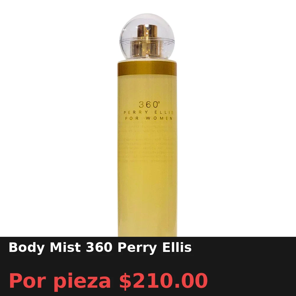 Body Mist 360 Perry Ellis