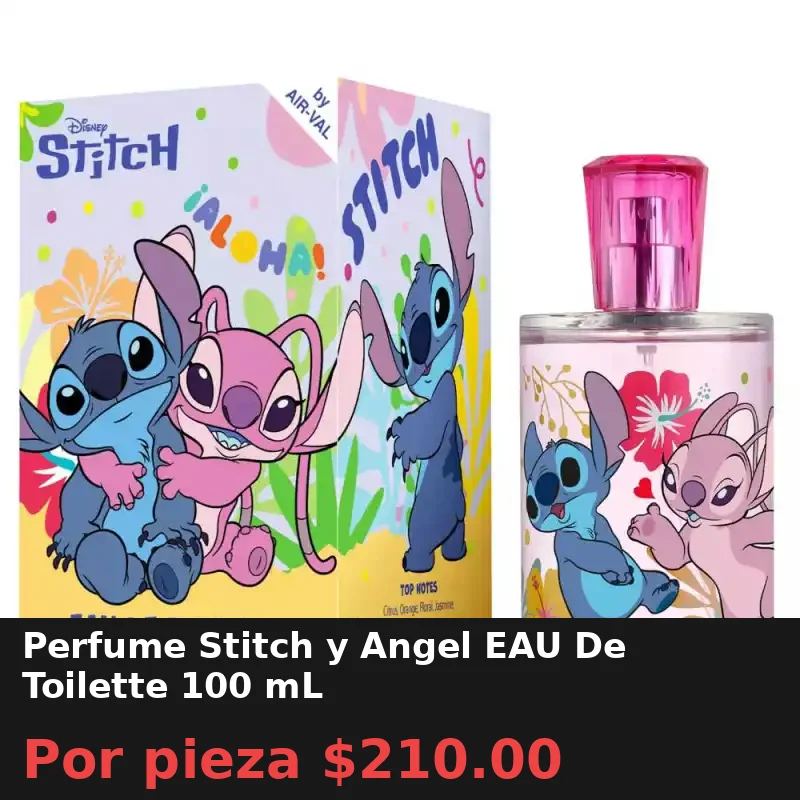 Perfume Stitch y Angel EAU De Toilette 100 mL