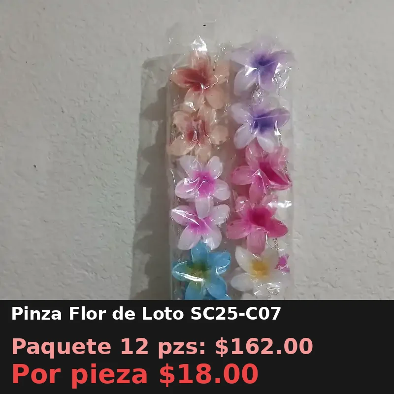 Pinza Flor de Loto SC25-C07