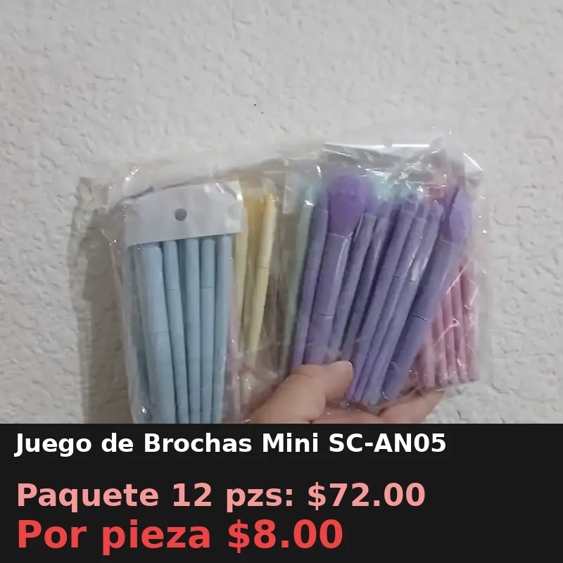 Juego de Brochas Mini SC-AN05