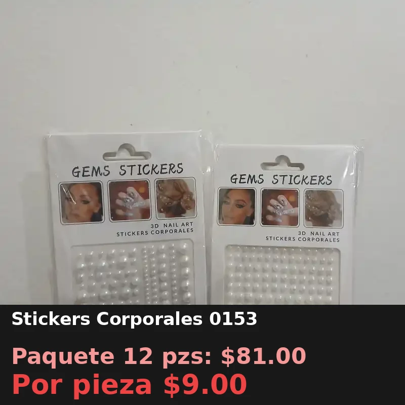 Stickers Corporales 0153