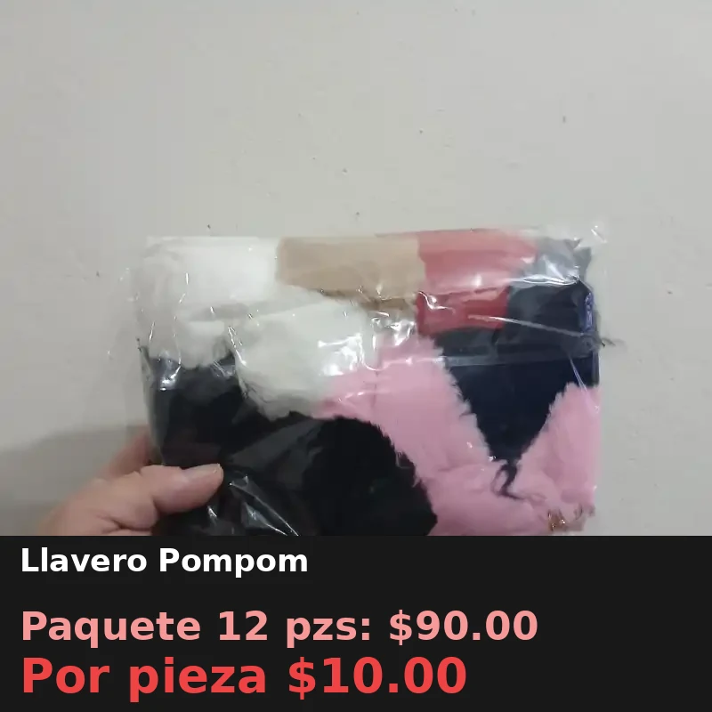 Llavero Pompom