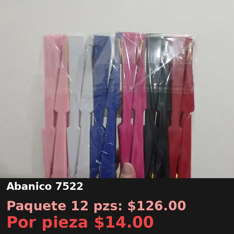 Abanico 7522