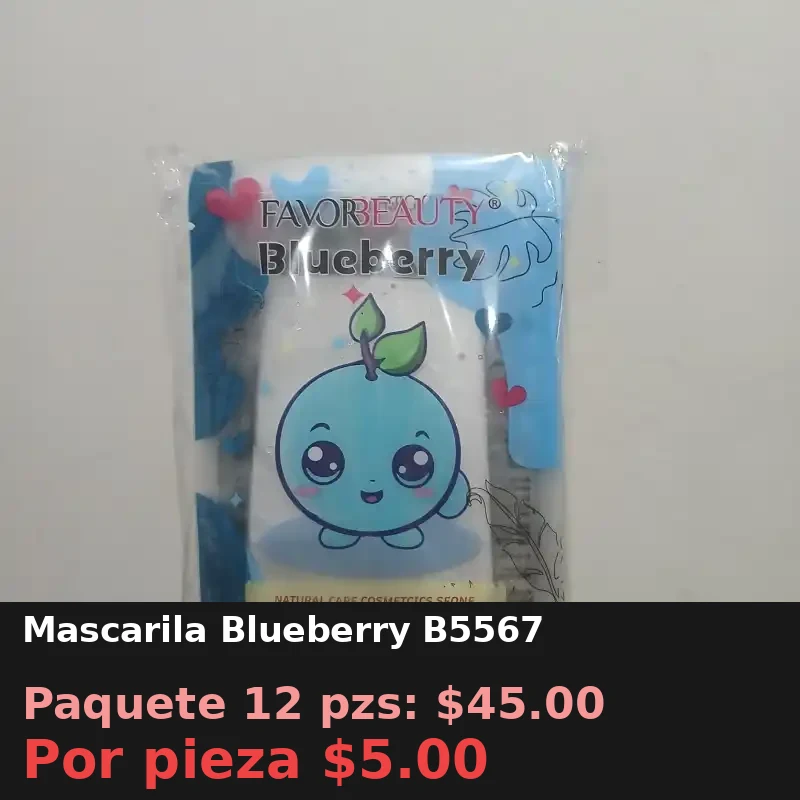 Mascarila Blueberry B5567