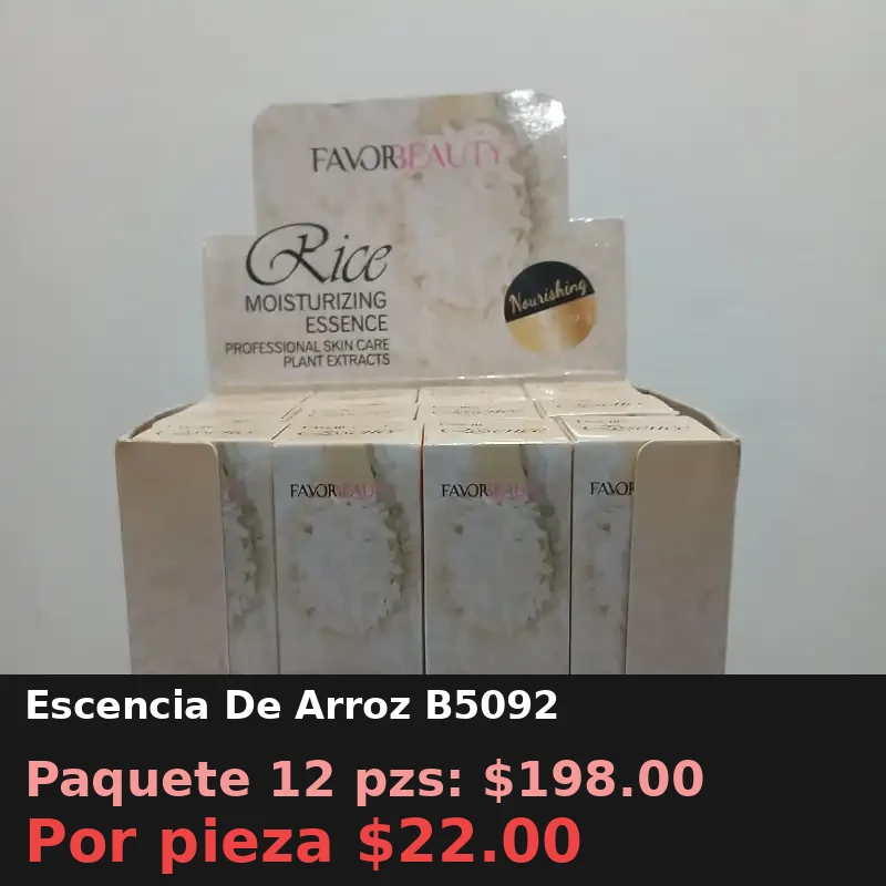 Escencia De Arroz B5092