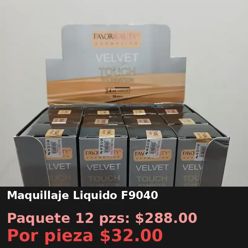 Maquillaje Liquido F9040