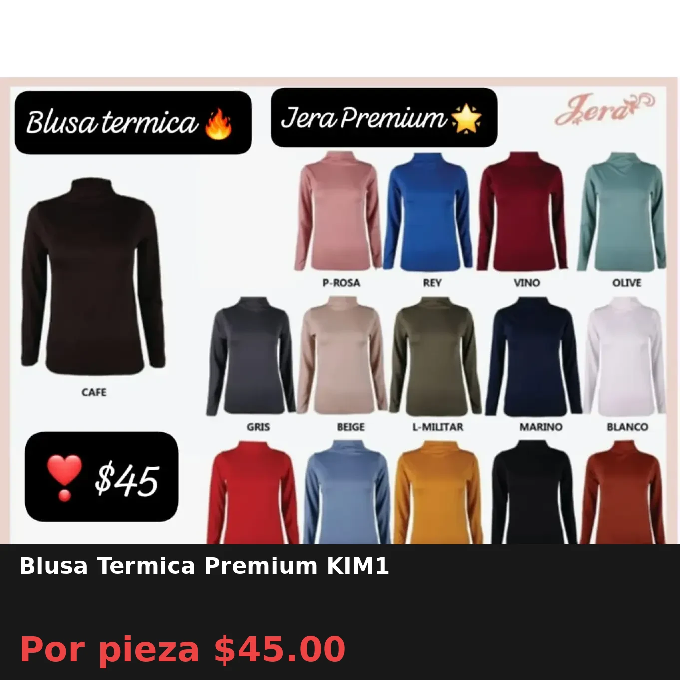 Blusa Termica Premium KIM1
