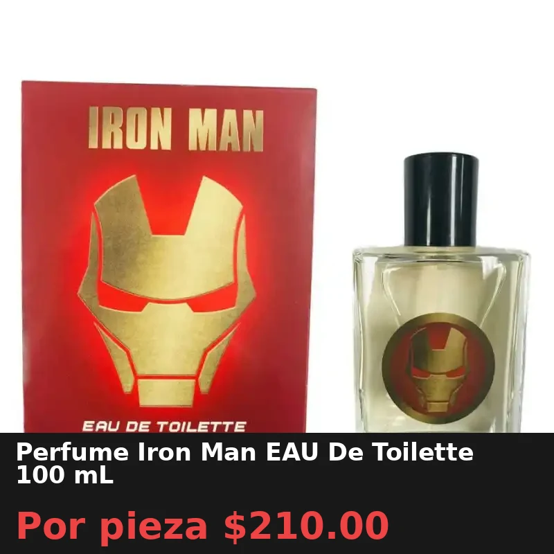 Perfume Iron Man EAU De Toilette 100 mL