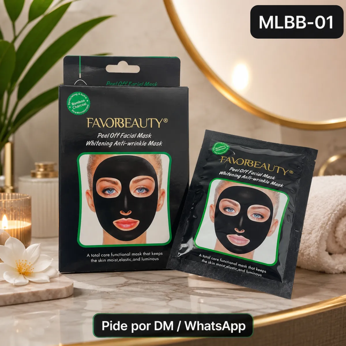 mascarilla Puntos Negros MLBB-01