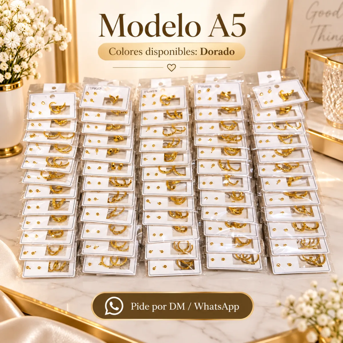 Juego de Aretes 8238