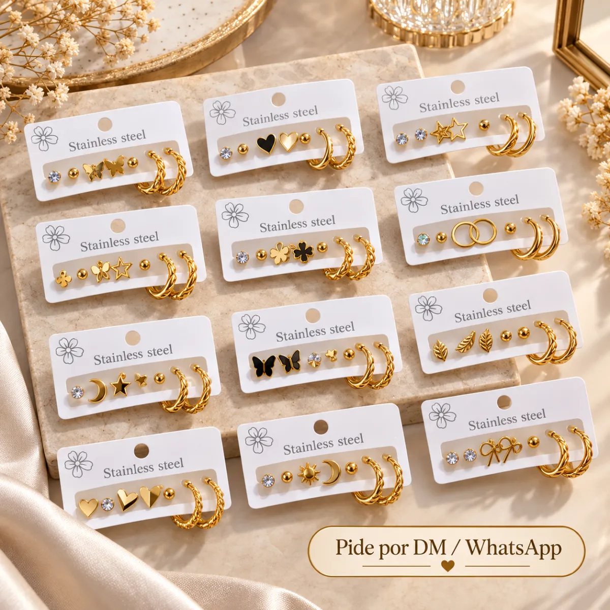 Juego de Aretes 8237