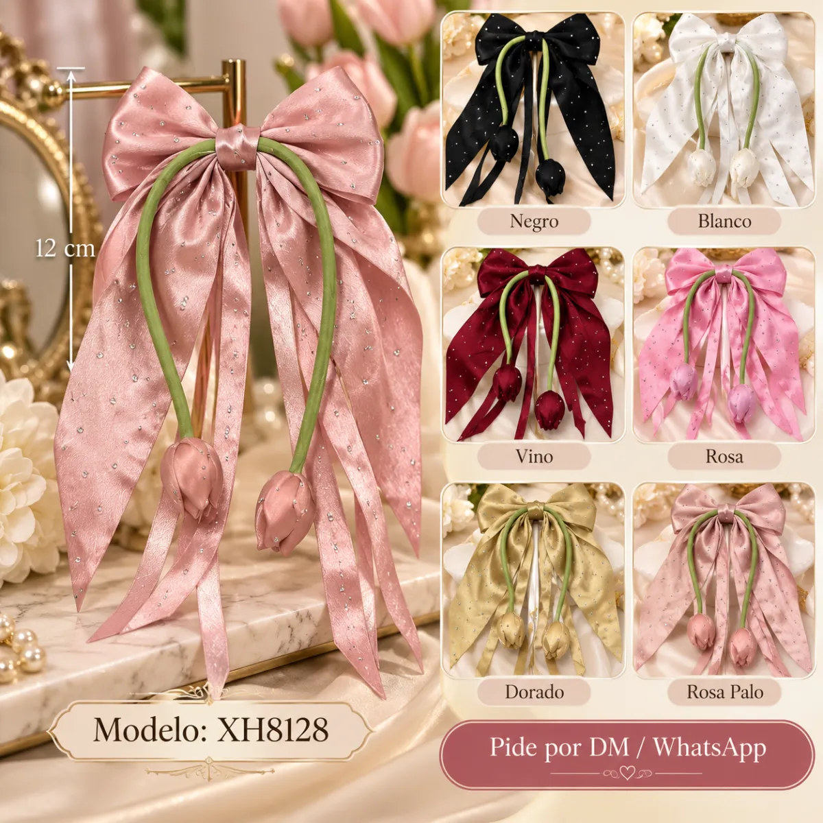 Moño Coquette 8128
