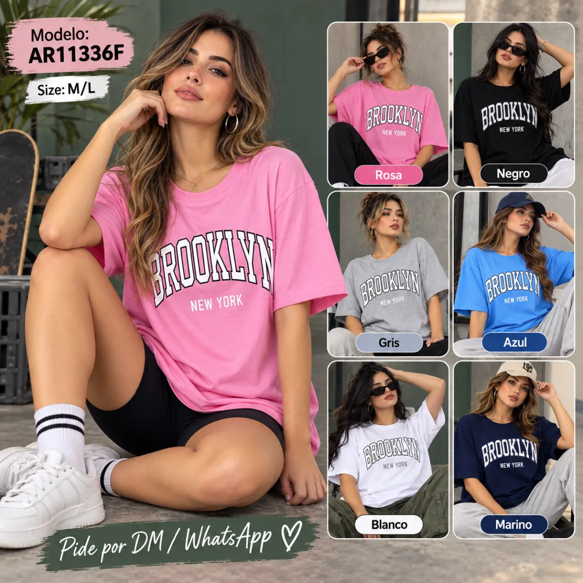 Blusa Oversize AR11336F