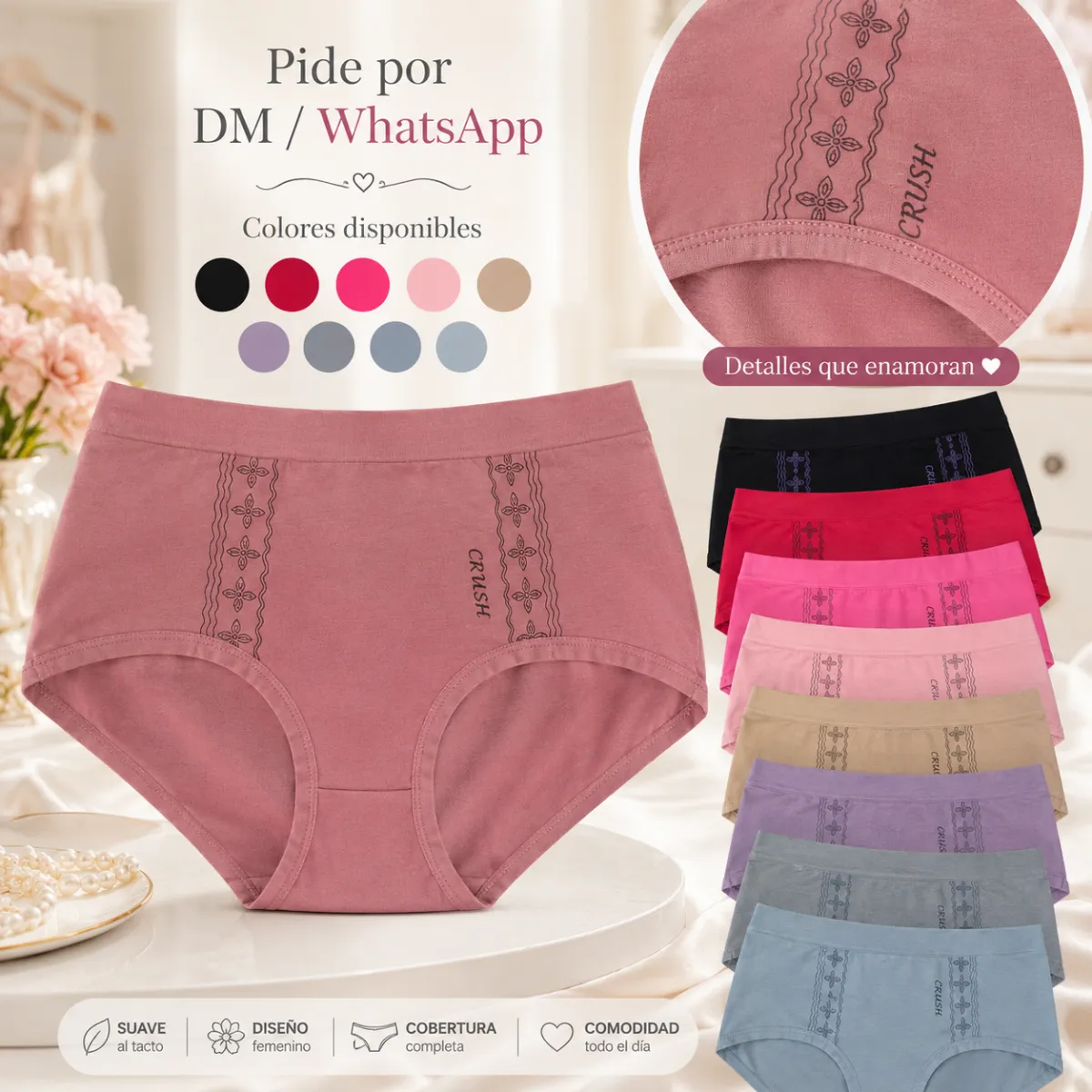 Pantaleta Talla Plus