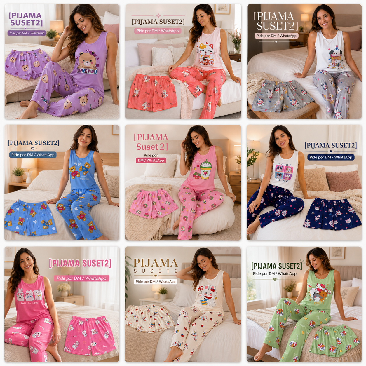 Pijama 3 Piezas SUSET2