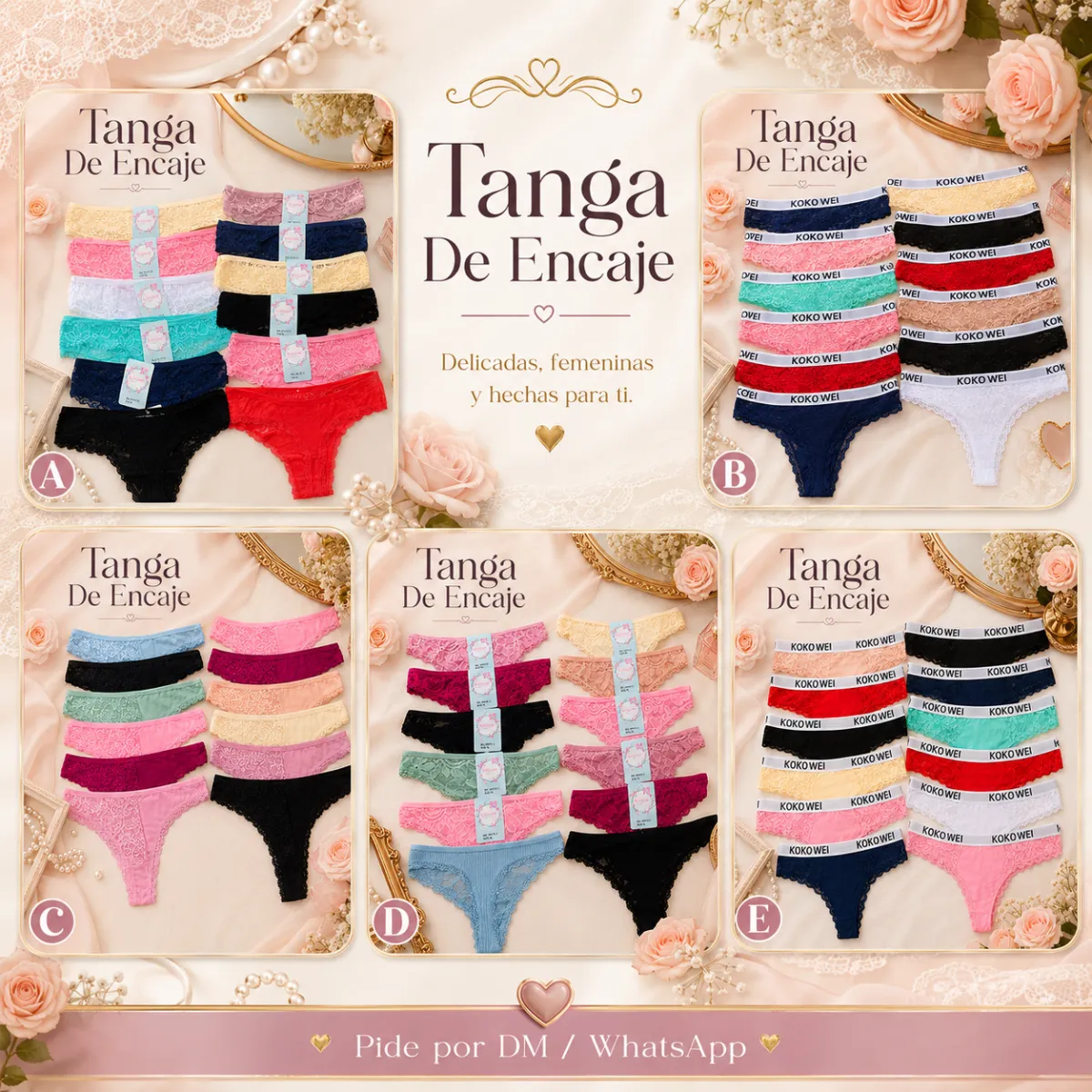 Tanga Varios Modelos