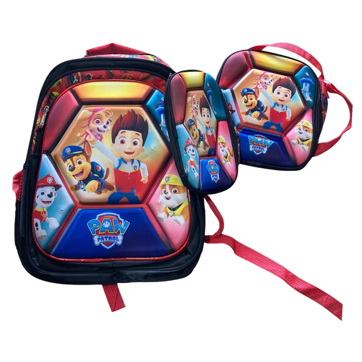 Mochila Escolar 3 Piezas Niño
