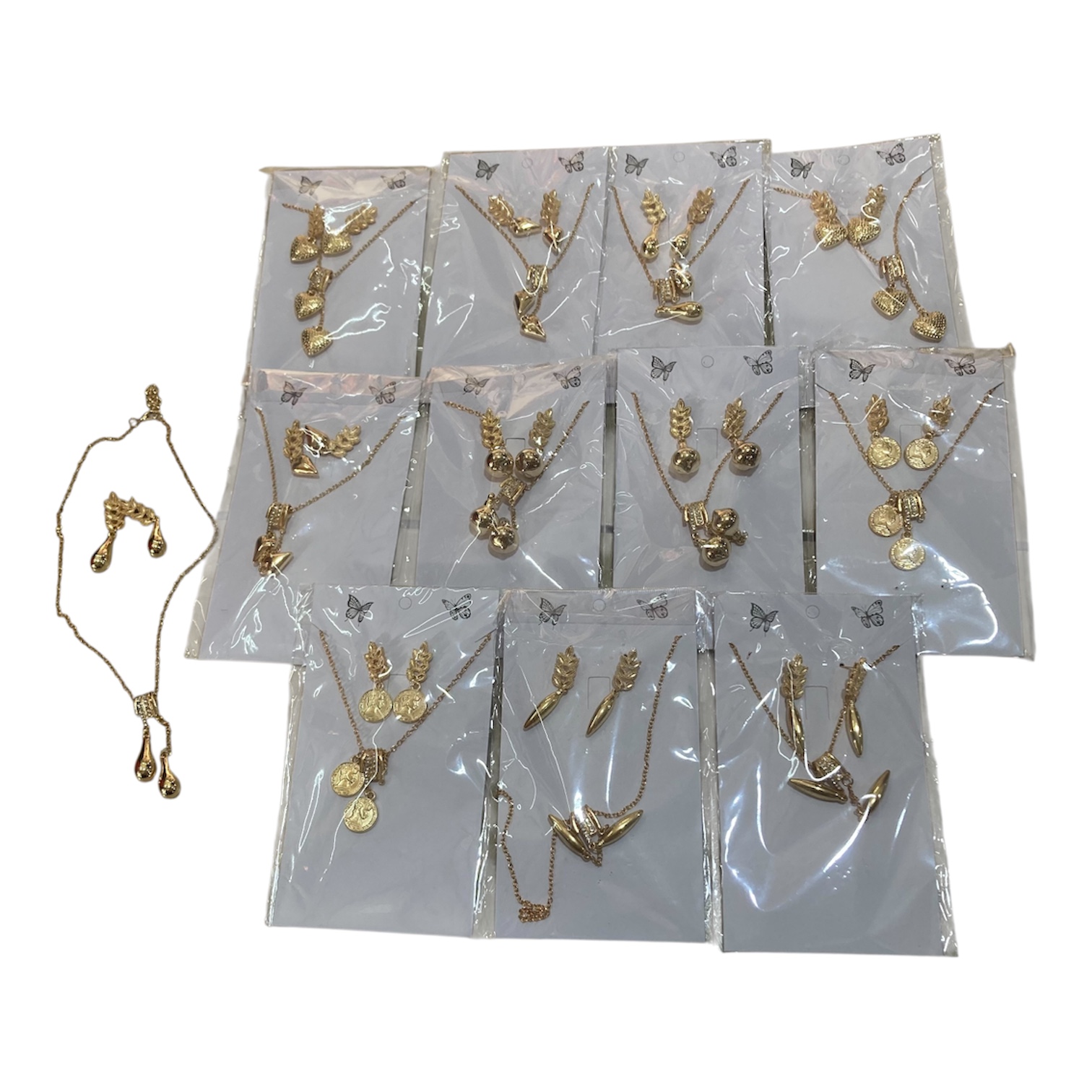 Collar y Aretes 7903