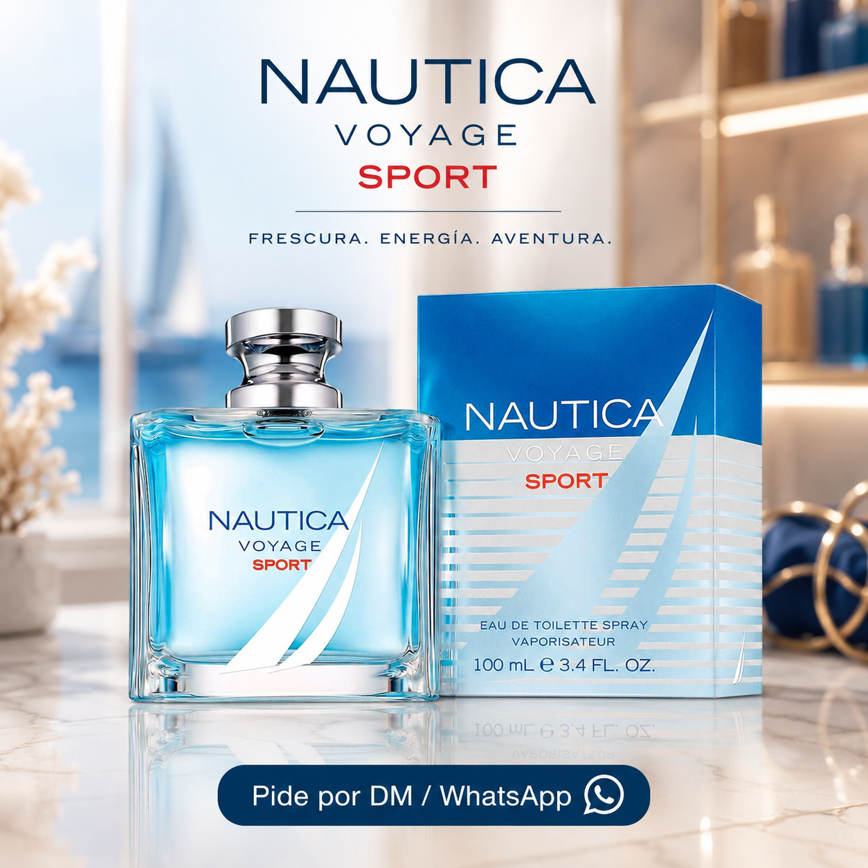 Nautica Voyage Sport EAU de Toilette Spray 100 mL