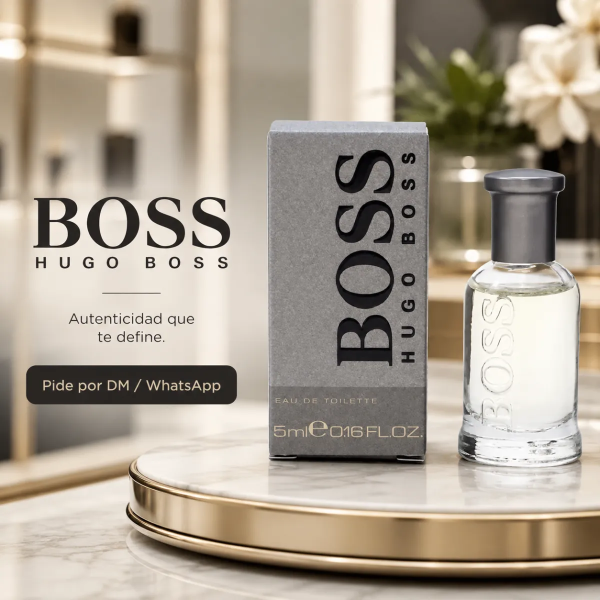 Mini Hugo Boss BOTTLED EAU De Toilette 5 mL