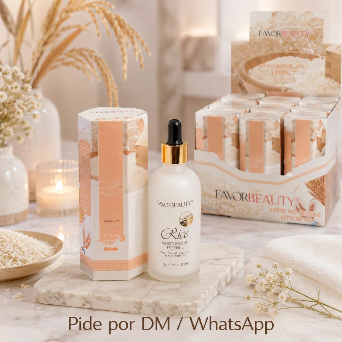 Serum De Arroz Acido Hialuronico