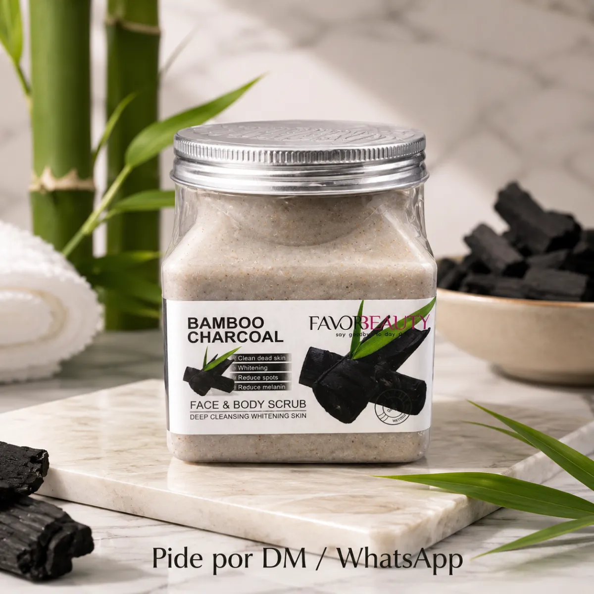 Body Scrup Carbón Activado